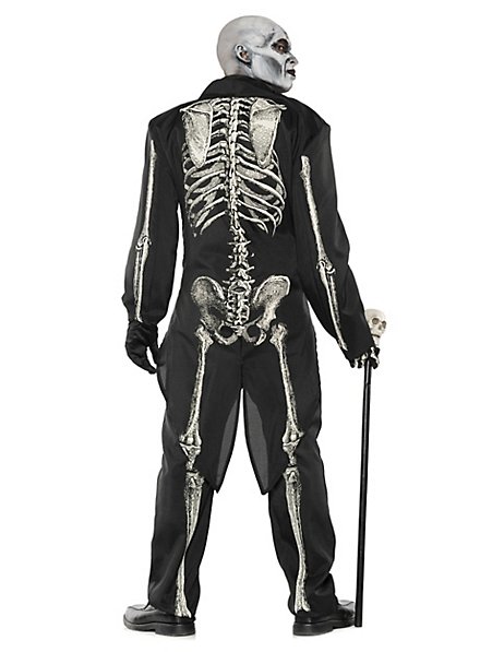 Set d'Accessoires Déguisement Squelette Adulte, Look Osseux